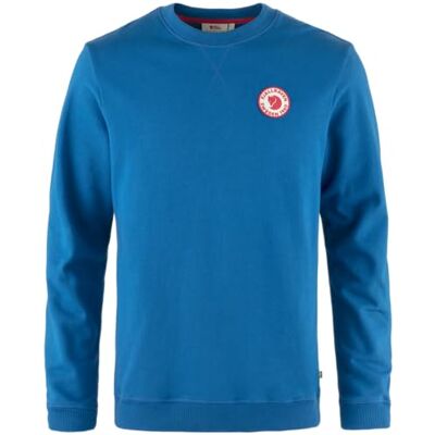 F87163-538-XS Fjallraven 87163-538 1960 Logo Badge Sweater M bluza męska Alpine Blue rozmiar XS F87163-538-XS Fjallraven 87163-538 1960 Logo Badge Sweater M bluza męska Alpine Blue rozmiar XS