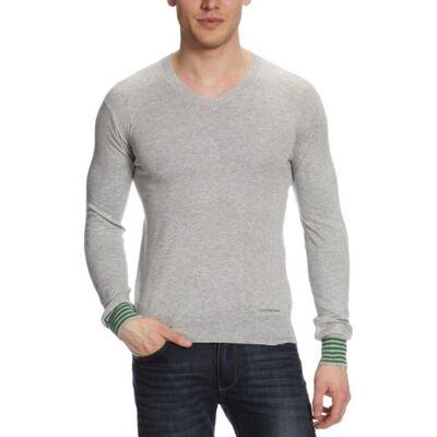 CMR07BKMR1J-M92_XXL Calvin Klein Jeans Sweter męski, Melange szary, XXL CMR07BKMR1J-M92_XXL Calvin Klein Jeans Sweter męski, Melange szary, XXL