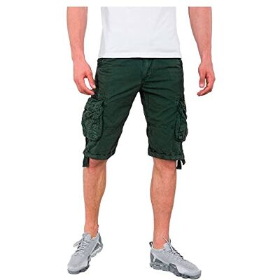 191200-353 Alpha Industries Jet Short Męskie krótkie spodenki Dark Petrol 191200-353 Alpha Industries Jet Short Męskie krótkie spodenki Dark Petrol