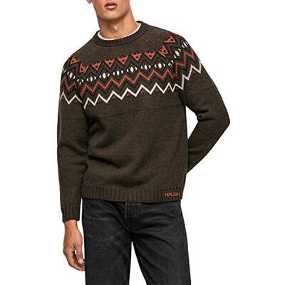 PM702250 Pepe Jeans Męskie długie rękawy, 886 Trufle, XS PM702250 Pepe Jeans Męskie długie rękawy, 886 Trufle, XS