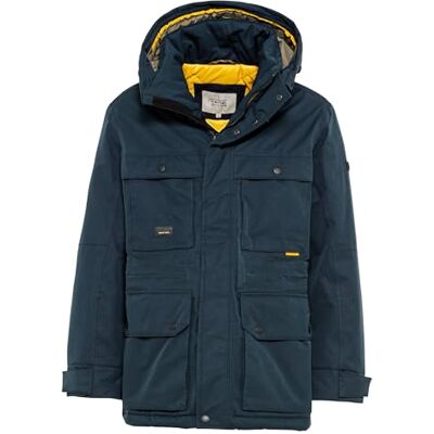 420664/2O21 camel active Texxactive Multipocket Parka kurtka męska, niebieski, 33 420664/2O21 camel active Texxactive Multipocket Parka kurtka męska, niebieski, 33