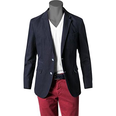 Tommy Hilfiger Męska marynarka, Niebieski (429), 56 Tommy Hilfiger Męska marynarka, Niebieski (429), 56