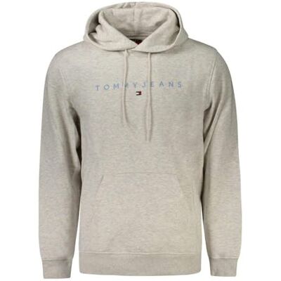 DM0DM20746P09XXL TOMMY JEANS Męska bluza z kapturem TJM REG LINEAR LOGO EXT DM0DM20746, szara, XXL, Szary (Lt Grey Htr Multi), XXL DM0DM20746P09XXL TOMMY JEANS Męska bluza z kapturem TJM REG LINEAR LOGO EXT DM0DM20746, szara, XXL, Szary (Lt Grey Htr Multi), XXL
