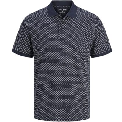 12281033-4805904 JACK & JONES Jjmatheo Ss Polo, granatowy blezer, XS 12281033-4805904 JACK & JONES Jjmatheo Ss Polo, granatowy blezer, XS