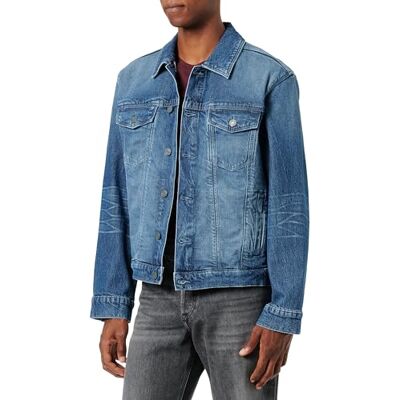 2135893 s.Oliver męska kurtka jeansowa, niebieski, XXL 2135893 s.Oliver męska kurtka jeansowa, niebieski, XXL