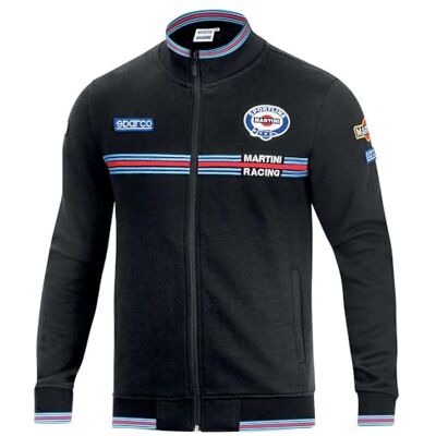 Martini Racing Sparco Unisex Bluza Granatowa Standardowa Dla Dorosłych, Wielokolorowy, X-Large Martini Racing Sparco Unisex Bluza Granatowa Standardowa Dla Dorosłych, Wielokolorowy, X-Large