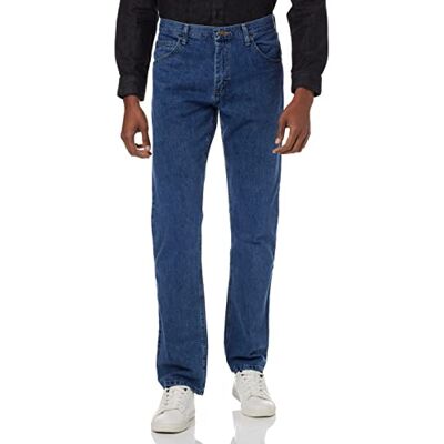ZM300PHB Wrangler męskie dżinsy Authentics Classic Relaxed Fit Flex, Pacific Haze, 52W / 30L ZM300PHB Wrangler męskie dżinsy Authentics Classic Relaxed Fit Flex, Pacific Haze, 52W / 30L