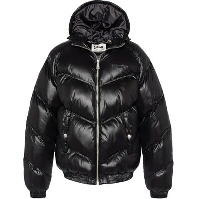 COLLIN2-Noir-XL Schott NYC Męska kurtka puchowa , czarna, XL, czarny, XL COLLIN2-Noir-XL Schott NYC Męska kurtka puchowa , czarna, XL, czarny, XL