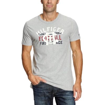 887804556 / 1ST PLACE TEE SS VF Tommy Hilfiger Koszula męska , Szary (Cloud Htr), 54 887804556 / 1ST PLACE TEE SS VF Tommy Hilfiger Koszula męska , Szary (Cloud Htr), 54