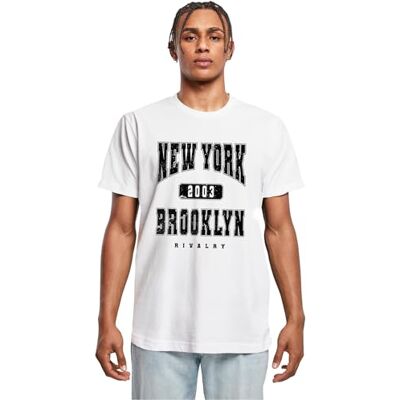 MT3098-00220-0042 Mister Tee T-shirty męskie, biały, L MT3098-00220-0042 Mister Tee T-shirty męskie, biały, L