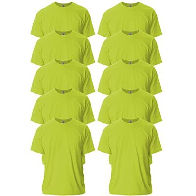 192370596365 Gildan T-shirt Dla mężczyzn T-shirt bawełniany Ultra, styl G2000 Bezpieczeństwo zielony ,M 192370596365 Gildan T-shirt Dla mężczyzn T-shirt bawełniany Ultra, styl G2000 Bezpieczeństwo zielony ,M