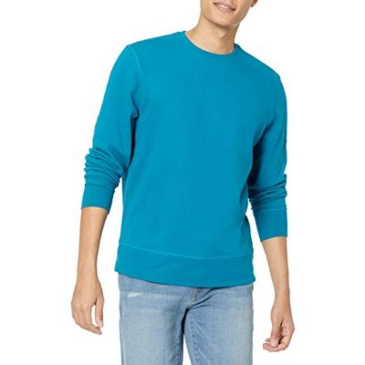 AE19018628-TALBL-Small Amazon Essentials Męska bluza z długim rękawem lekka French Terry Crewneck Bluza, turkusowa, S AE19018628-TALBL-Small Amazon Essentials Męska bluza z długim rękawem lekka French Terry Crewneck Bluza, turkusowa, S