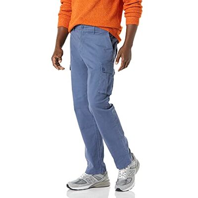 AE190190-Inblu-30W x 29L Amazon Essentials Men's Spodnie cargo ze stretchem straight fit (dostępne w wersjach Big i Tall), Indygo, 30W / 29L AE190190-Inblu-30W x 29L Amazon Essentials Men's Spodnie cargo ze stretchem straight fit (dostępne w wersjach Big i Tall), Indygo, 30W / 29L