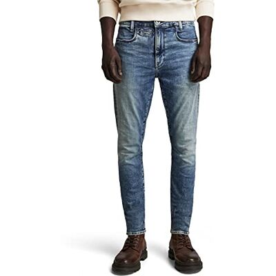 D05385-8968-071 G-STAR RAW D-Staq 3D Slim Jeansy Mężczyźni, niebieski (Medium Aged 8968-71), 38W / 38L D05385-8968-071 G-STAR RAW D-Staq 3D Slim Jeansy Mężczyźni, niebieski (Medium Aged 8968-71), 38W / 38L