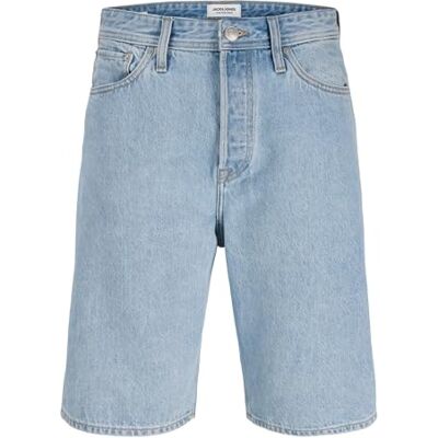12269532 JACK & JONES JJIALEX JJORIGINAL szorty męskie Baggy Fit niebiesko-czarne S M L XL XXL bawełna, Niebieski denim/opakowanie: SBD 304, M 12269532 JACK & JONES JJIALEX JJORIGINAL szorty męskie Baggy Fit niebiesko-czarne S M L XL XXL bawełna, Niebieski denim/opakowanie: SBD 304, M