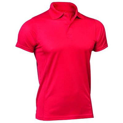 08/13 ROJO XXL Asioka 08/13 Techniczna koszulka polo z krótkimi rękawami, gładka, unisex, dla dorosłych. XXL czerwona 08/13 ROJO XXL Asioka 08/13 Techniczna koszulka polo z krótkimi rękawami, gładka, unisex, dla dorosłych. XXL czerwona