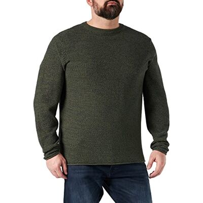 20712644 BB Blend Sweter męski, 180523 zima Moss, XXL 20712644 BB Blend Sweter męski, 180523 zima Moss, XXL