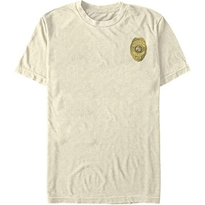 10693d3d-f695-4497-a65a-fd75d8f7adc4 Stranger Things Men's Hawkins Police Badge Short Sleeve T-Shirt, Natural, M, naturalny, M 10693d3d-f695-4497-a65a-fd75d8f7adc4 Stranger Things Men's Hawkins Police Badge Short Sleeve T-Shirt, Natural, M, naturalny, M