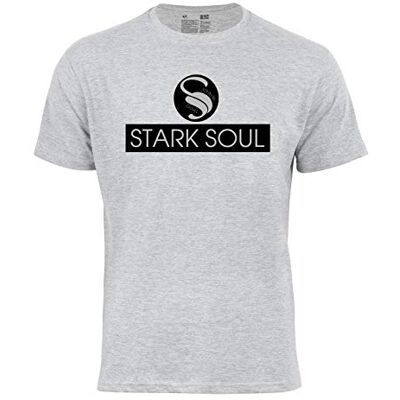 1945_STS-1.11 STARK SOUL Męski T-shirt, szary melànge (003), M 1945_STS-1.11 STARK SOUL Męski T-shirt, szary melànge (003), M