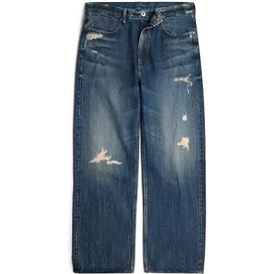 D23693 G-STAR RAW Luźne dżinsy Typ 96, niebieskie (Worn in Mountain Dusk Destroyed -d499-g816), 34 W x 34 L męskie, Niebieski (Worn W Mountain Dusk Destroyed -d499-g816), 34W / 34L D23693 G-STAR RAW Luźne dżinsy Typ 96, niebieskie (Worn in Mountain Dusk Destroyed -d499-g816), 34 W x 34 L męskie, Niebieski (Worn W Mountain Dusk Destroyed -d499-g816), 34W / 34L