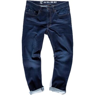 796679 JP 1880 Męskie duże rozmiary ponadgabarytowe dżinsy L-8XL FLEXNAMIC®, Straight Fit, do rozm. 72/36 , niebieski (Dark Blue Denim), 34W / 34L 796679 JP 1880 Męskie duże rozmiary ponadgabarytowe dżinsy L-8XL FLEXNAMIC®, Straight Fit, do rozm. 72/36 , niebieski (Dark Blue Denim), 34W / 34L