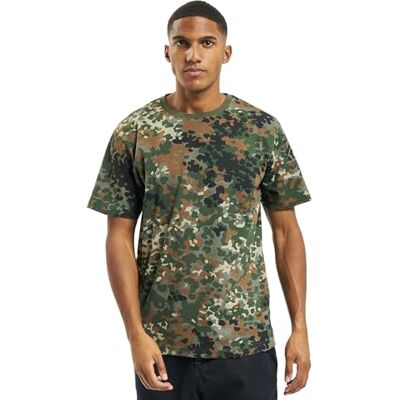 4200-14-M Brandit T-shirt Camo Z czystej bawełny w kamuflażu. Z okrągłym dekoltem i krótkim rękawem. 4200-14-M Brandit T-shirt Camo Z czystej bawełny w kamuflażu. Z okrągłym dekoltem i krótkim rękawem.