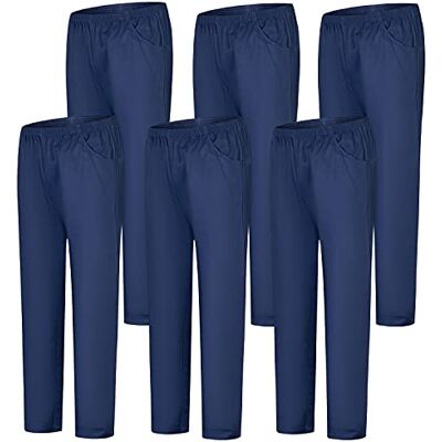 BZ-6-8312 MISEMIYA Opakowanie 6 szt EKRANT Sanitarny Unisex Talia ELASTYCZNA Mundury sanitarne Mundury medyczne UNFIROMES, Granatowy, XS BZ-6-8312 MISEMIYA Opakowanie 6 szt EKRANT Sanitarny Unisex Talia ELASTYCZNA Mundury sanitarne Mundury medyczne UNFIROMES, Granatowy, XS