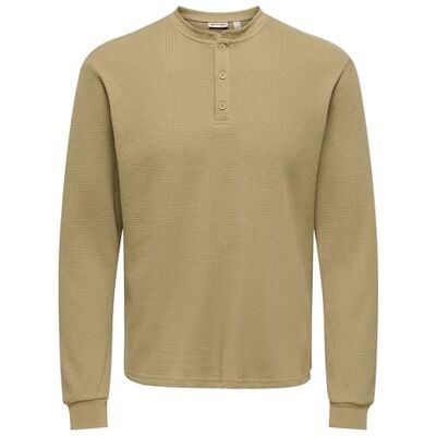22034267-4895827 Onstobie Reg Ls Henley Tee Noos, Elmwood, M 22034267-4895827 Onstobie Reg Ls Henley Tee Noos, Elmwood, M