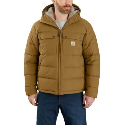 105474 Carhartt M?ska kurtka zimowa, lu?ny krój, ?rednia waga, izolowana, D?b, M 105474 Carhartt M?ska kurtka zimowa, lu?ny krój, ?rednia waga, izolowana, D?b, M