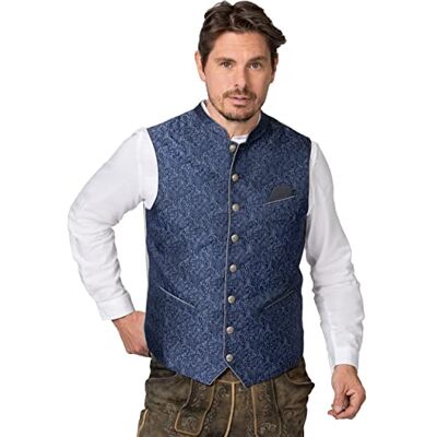 EDWA BLAU-50 Stockerpoint Męska kamizelka Edward Traditional, NIEBIESKI, 60 EDWA BLAU-50 Stockerpoint Męska kamizelka Edward Traditional, NIEBIESKI, 60