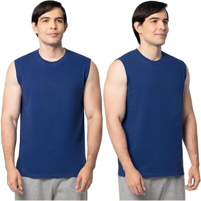 PI.2PCX92.Q8S.2XL.0.0 Fruit of the Loom M skie koszulki bez r kaw w Eversoft z bawe ny, tank topy i mi nie, odprowadzaj ce wilgo i oddychaj ce, rozmiary S-4x, Mi nie 2 szt. Niebieski, XXL PI.2PCX92.Q8S.2XL.0.0 Fruit of the Loom M skie koszulki bez r kaw w Eversoft z bawe ny, tank topy i mi nie, odprowadzaj ce wilgo i oddychaj ce, rozmiary S-4x, Mi nie 2 szt. Niebieski, XXL