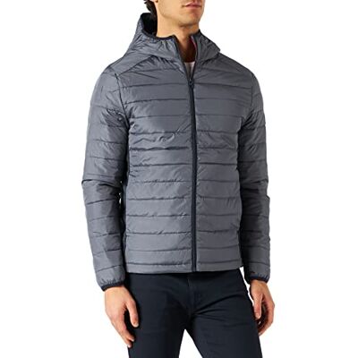 12200419 JACK & JONES Jjeace Spring Puffer Hood kurtka pikowana z kapturem, Grisaille, XL 12200419 JACK & JONES Jjeace Spring Puffer Hood kurtka pikowana z kapturem, Grisaille, XL