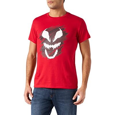 MEVENOXTS142 Marvel Męski T-shirt, czerwony, S MEVENOXTS142 Marvel Męski T-shirt, czerwony, S