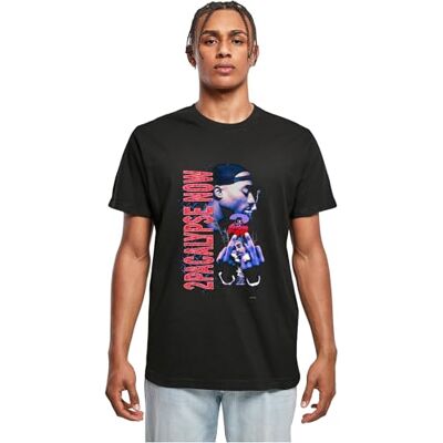 MC982 Merchcode Męski T-shirt 2pac 2Pacalypse Now Retro Tee, swobodny męski T-shirt z nadrukiem z przodu, 100% bawełna, rozmiary XS 5XL, czarny, S MC982 Merchcode Męski T-shirt 2pac 2Pacalypse Now Retro Tee, swobodny męski T-shirt z nadrukiem z przodu, 100% bawełna, rozmiary XS 5XL, czarny, S