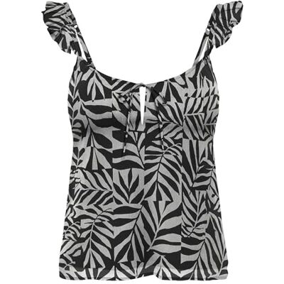15350265-4794209 Onlasta Life Tie Singlet WVN, czarny, S 15350265-4794209 Onlasta Life Tie Singlet WVN, czarny, S