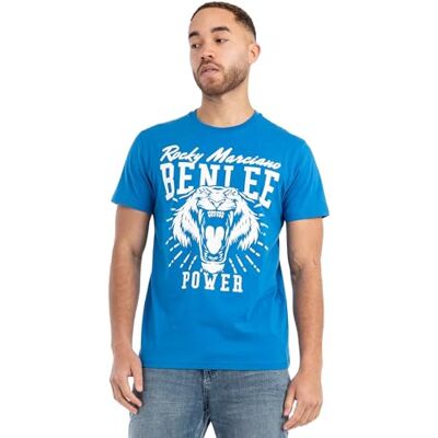 190752 BENLEE T-shirt męski, normalny krój, Tiger Power, niebieski/biały (Royal Blue/White), XXL 190752 BENLEE T-shirt męski, normalny krój, Tiger Power, niebieski/biały (Royal Blue/White), XXL
