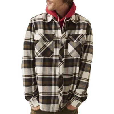 T21102 Garcia Męska koszulka męska _Men`s Overshirt kurtka przejściowa, Base Army, 3XL T21102 Garcia Męska koszulka męska _Men`s Overshirt kurtka przejściowa, Base Army, 3XL