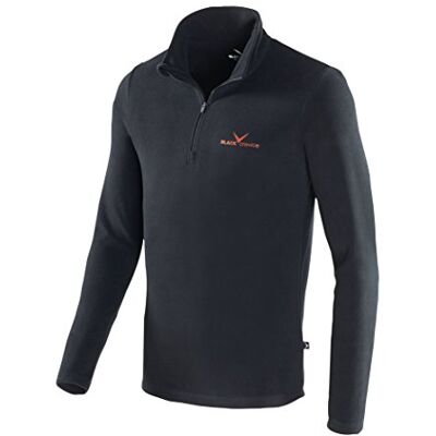 BCR218531-BR-4XL_schwarz/rot_4XL Black Crevice Męski polar funkcyjny BCR218531-BR-4XL_schwarz/rot_4XL Black Crevice Męski polar funkcyjny