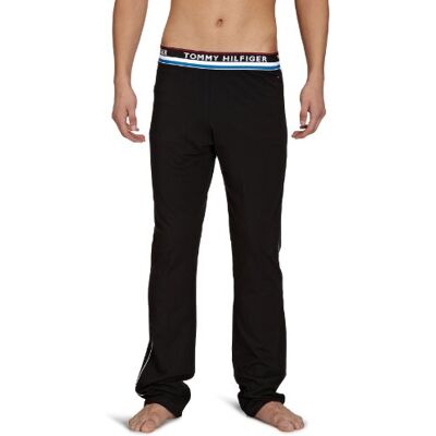 Tommy Hilfiger Męskie spodnie piżamowe Preston Long Pants/ 2S87901375, Czarny (990 Black), 54 Tommy Hilfiger Męskie spodnie piżamowe Preston Long Pants/ 2S87901375, Czarny (990 Black), 54