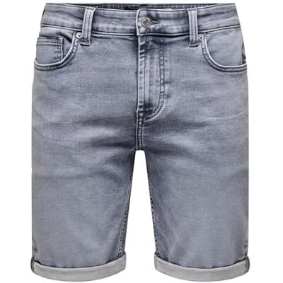 22030880-4599379 ONLY & SONS Onsply Jog MGD 0880 Ana DNM szorty Noos, Medium Grey Denim, XS 22030880-4599379 ONLY & SONS Onsply Jog MGD 0880 Ana DNM szorty Noos, Medium Grey Denim, XS