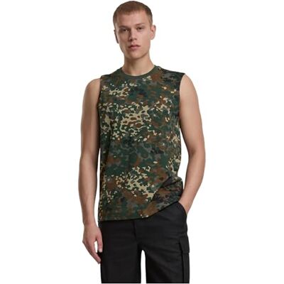 4206 Brandit T-shirt bez rękawów, wiele kolorów, rozmiary od S do 7XL, Flecktarn, M 4206 Brandit T-shirt bez rękawów, wiele kolorów, rozmiary od S do 7XL, Flecktarn, M