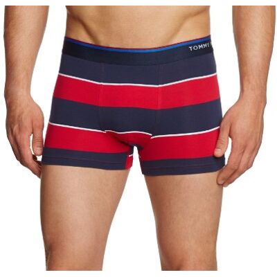 Tommy Hilfiger Bokserki męskie Sports Trunk Dexter / 1U87902128, Czerwony (611 Tango Red), 50 Tommy Hilfiger Bokserki męskie Sports Trunk Dexter / 1U87902128, Czerwony (611 Tango Red), 50
