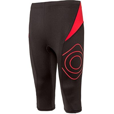 Izas_8434076325484 Izas Męska kurtka outdoorowa 3/4 krótkie spodnie do biegania czarny/czerwony, XL Izas_8434076325484 Izas Męska kurtka outdoorowa 3/4 krótkie spodnie do biegania czarny/czerwony, XL