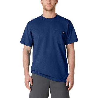 WS450HOIH2X Dickies Koszulka męska z krótkim rękawem Heavyweight Heathered Crew Neck Tee, Limoges Single Dye Heather, XXL WS450HOIH2X Dickies Koszulka męska z krótkim rękawem Heavyweight Heathered Crew Neck Tee, Limoges Single Dye Heather, XXL