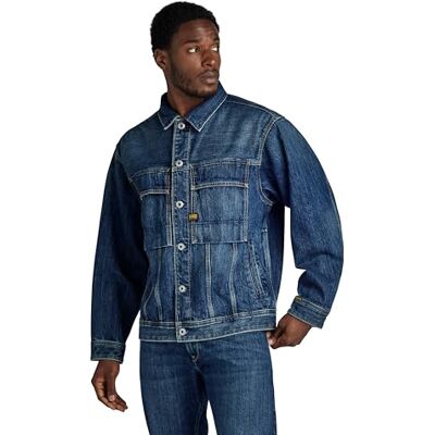 D24332 G-STAR RAW Kurtka dżinsowa oversize, Niebieski (worn in sentry blue -D577-G334), M D24332 G-STAR RAW Kurtka dżinsowa oversize, Niebieski (worn in sentry blue -D577-G334), M