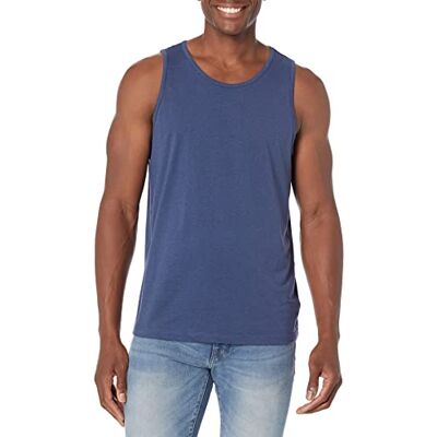 AE181154-Blue Heather-X-Small Amazon Essentials Men's Koszulka typu tank top regular fit, Wrzosowy, XS AE181154-Blue Heather-X-Small Amazon Essentials Men's Koszulka typu tank top regular fit, Wrzosowy, XS