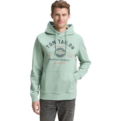 1043292 TOM TAILOR Bluza męska, 22577 Dust Green, XS 1043292 TOM TAILOR Bluza męska, 22577 Dust Green, XS