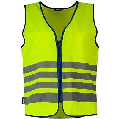 69928 ABUS Kamizelka ostrzegawcza Lumino Reflex Vest kamizelka bezpieczeństwa dla lepszej widoczności w dzień i w nocy dla dorosłych z zamkiem błyskawicznym rozmiar M 69928 ABUS Kamizelka ostrzegawcza Lumino Reflex Vest kamizelka bezpieczeństwa dla lepszej widoczności w dzień i w nocy dla dorosłych z zamkiem błyskawicznym rozmiar M