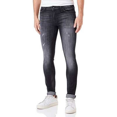12242075 Bestseller A/S dżinsy męskie, czarny denim, 28W / 30L 12242075 Bestseller A/S dżinsy męskie, czarny denim, 28W / 30L
