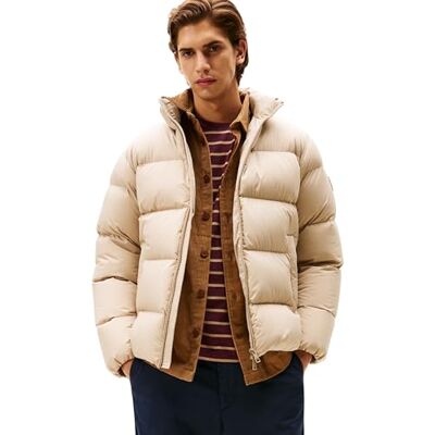 MW0MW40615 Tommy Hilfiger Męskie kurtki puchowe JKT Pozostałe kurtki, khaki, XL, Khaki (drzewo sandałowe), XL MW0MW40615 Tommy Hilfiger Męskie kurtki puchowe JKT Pozostałe kurtki, khaki, XL, Khaki (drzewo sandałowe), XL
